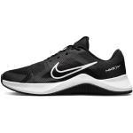 Schwarze Nike Low Sneaker aus Leder mit herausnehmbarem Fußbett für Herren Größe 49,5 