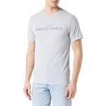 Graue Nike Pro T-Shirts für Herren Größe M 