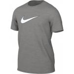 Graue Bestickte Nike T-Shirts aus Jersey für Herren Größe XXL 