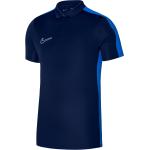 Reduzierte Royalblaue Nike Academy Herrenpoloshirts & Herrenpolohemden aus Polyester Größe S 