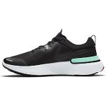Nike Herren React Miler Running Shoe, Black/Black-Iron Grey-Green Glow-Chile Red-Photon Dust, 43 EU