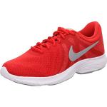 Rote Nike Revolution 4 Herrenlaufschuhe mit Schnürsenkel Größe 42,5 