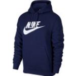 Marineblaue Nike Herrenhoodies & Herrenkapuzenpullover mit Kapuze Größe M für den für den Herbst 