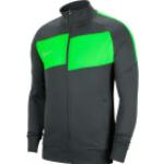 Nike Herren Sweatshirtjacke DRI-FIT ACADEMY, grau/grün, Gr. M