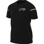 Schwarze Nike Flash T-Shirts für Herren Größe M 