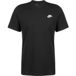 Schwarze Bestickte Nike T-Shirts aus Baumwolle für Herren Größe 3 XL 