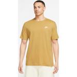 Goldene Elegante T-Shirts aus Baumwolle für Herren Größe XL 