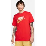 Reduzierte Rote Nike T-Shirts aus Baumwolle für Herren Größe M 
