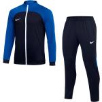 Royalblaue Nike Academy Herrensportanzüge 
