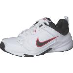 Weiße Nike Defy All Day Herrensportschuhe Größe 45,5 mit Absatzhöhe bis 3cm 