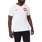Nike Herren Wm 2018 Polen Heim Trikot, Weiß (White/Sport Red/Sport Red), 16-20 EU