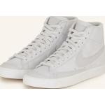 Reduzierte Weiße Nike Blazer Mid '77 High Top Sneaker & Sneaker Boots aus Glattleder für Damen Größe 38 