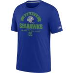 Nike Historic (NFL Seahawks) Tri-Blend-T-Shirt für Herren - Blau