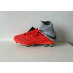 Rote Nike Hypervenom Phantom Pro Fußballschuhe Größe 40,5 
