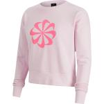 Pinke Streetwear Nike Icon Nachhaltige Rundhals-Ausschnitt Damensweatshirts Größe S 