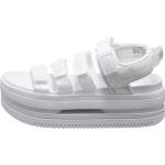 Weiße Nike Icon Sandaletten aus Textil Größe 39 