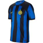 Nike Inter Mailand Trikot Home 2023/2024 Sponsor Blau Schwarz Gelb F409