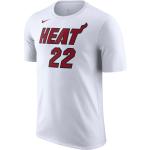 Weiße Miami Heat T-Shirts aus Baumwolle für Herren Größe M 