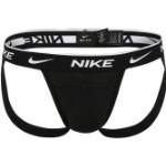 Schwarze Sexy Nike Jockstraps für Herren Größe L 3-teilig 