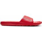 Rote Nike Jordan Badeschuhe mit Riemchen aus Kunstleder leicht Größe 40 