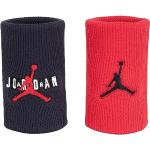 Nike Jordan Dri-Fit Wristband Schweißband 2er Pack (red/Black, one Size), Einheitsgröße