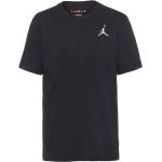 Schwarze Kurzärmelige Nike Jumpman T-Shirts aus Baumwolle für Herren Größe L 