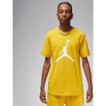 Gelbe Nike Jumpman T-Shirts für Herren Größe S 