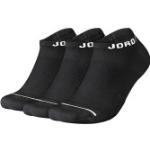 Schwarze Nike Air Jordan Jumpman Socken & Strümpfe aus Spitze Größe M 3-teilig 