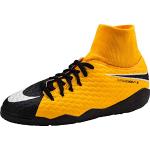 Nike Jr. Hypervenom X Phelon 3 Dynamic Fit IC Fußballschuhe, Orange (Laser Orange/Black-White-Volt), 35.5 EU