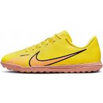 Gelbe Nike Mercurial Vapor 15 Nockenschuhe für Kinder Größe 38,5 