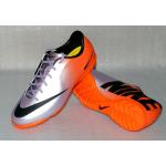 Nike JR Mercurial Victory 4 TF 508 Junior Fußball Schuhe 38 UK5 Violett Orange