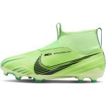 Grüne Nike Mercurial Superfly 9 Fußballschuhe mit Schnürsenkel für Kinder Größe 37,5 