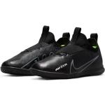 Reduzierte Schwarze Nike Mercurial Vapor 15 Hallenfußballschuhe für Kinder Größe 34 