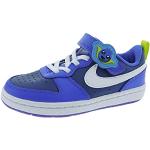 Marineblaue Nike Court Borough Low Sneaker leicht für Kinder Größe 35 