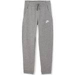 Nike Jungen Sweatpants Sportswear Club Fleece Sweatpants, Carbon Heather/White, S (128 - 137 cm)