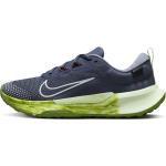 Reduzierte Blaue Nike Juniper Trail Gore Tex Trailrunning Schuhe wasserfest für Damen Größe 38,5 