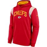 Rote Nike Therma Kansas City Chiefs Herrenhoodies & Herrenkapuzenpullover Größe L 