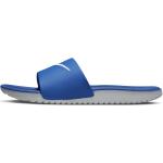 Reduzierte Blaue Nike Kawa Badeschlappen für Herren 