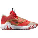 Rote Nike Kevin Durant Basketballschuhe mit Riemchen leicht für Herren Größe 44 