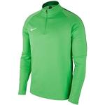 Grüne Langärmelige Nike Academy Longsleeves für Kinder & Kinderlangarmshirts aus Polyester 