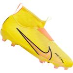 Gelbe Nike Mercurial Superfly Nockenschuhe für Kinder 