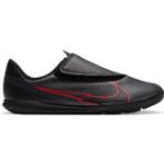 Schwarze Nike Mercurial Vapor XIII Hallenfußballschuhe mit Klettverschluss für Kinder Größe 29,5 