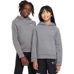 Reduzierte Graue Nike Kinderhoodies & Kapuzenpullover für Kinder aus Baumwolle für Jungen Größe 122 