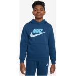 Blaue Nike Kinderhoodies & Kapuzenpullover für Kinder aus Baumwolle für Jungen 