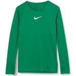 Nike Kinder Kurze Hose Pro Combat Hyperstrong Slider Shorts Longsleeve, Pine Green/White, S