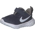 Reduzierte Marineblaue Nike Revolution 5 Kinderlaufschuhe Größe 23,5 mit Absatzhöhe bis 3cm 