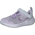 Reduzierte Violette Nike Downshifter Kindersneaker & Kinderturnschuhe leicht Größe 21 mit Absatzhöhe bis 3cm 