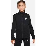 Nike Kinder Sportanzug K Nsw Tracksuit Poly Fz Hbr / BLACK/BLACK/WHITE /
