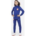 Nike Kinder Strike Dri-FIT Fußball-Trainingsanzug (DM9606) blau