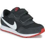 Schwarze Nike MD Valiant Low Sneaker aus Leder für Kinder Größe 33 